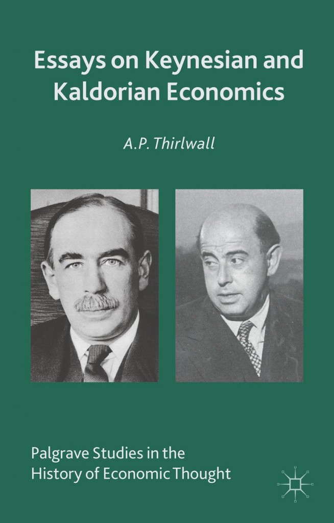 Anthony Thirlwall’s New Book